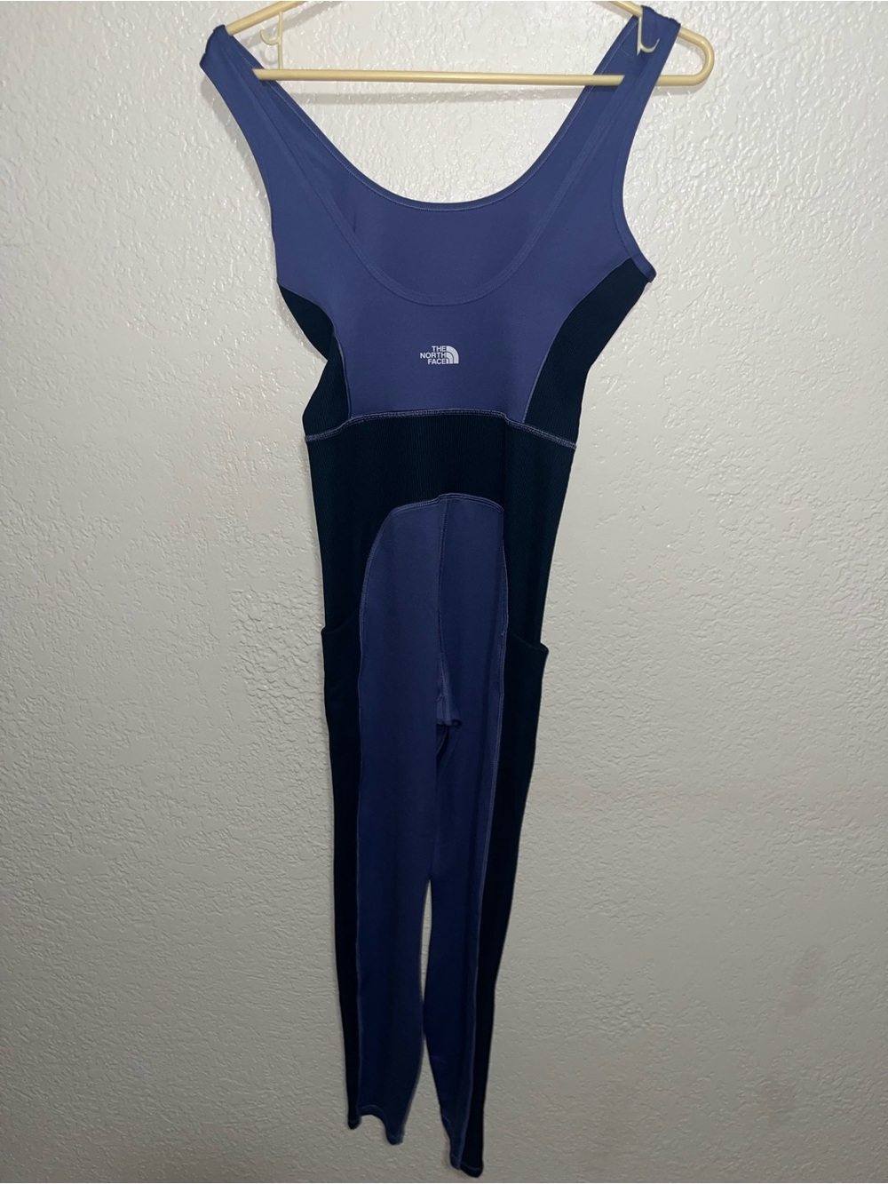 The North Face Large Bodysuit Unitard One Piece Jumpsuit Dune Sky Romper